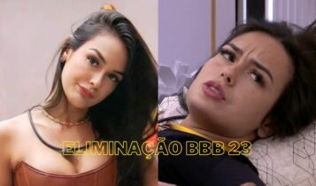 Na imagem Larissa, apontada como quem será eliminado do BBB 23 hoje