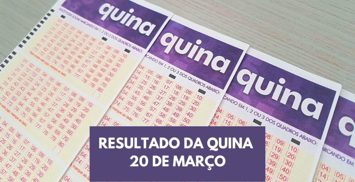 Resultado da Quina concurso 6104 de hoje