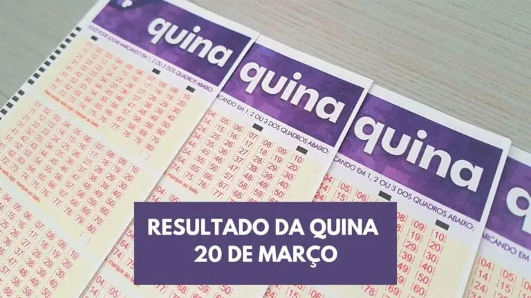 Resultado da Quina concurso 6104 de hoje, segunda – 20/03/2023
