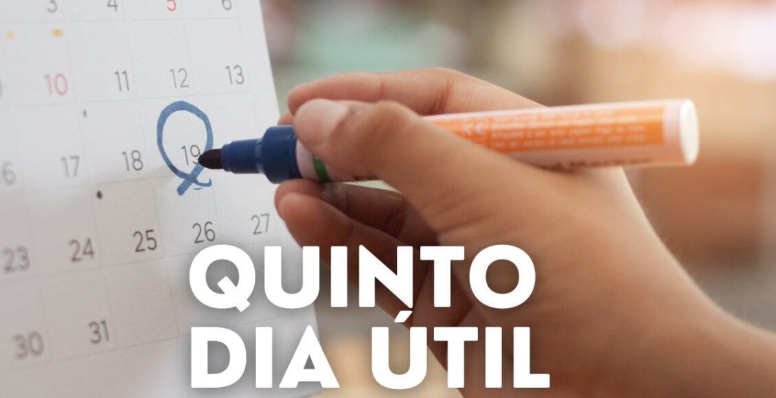 Qual é o quinto dia útil do mês de abril