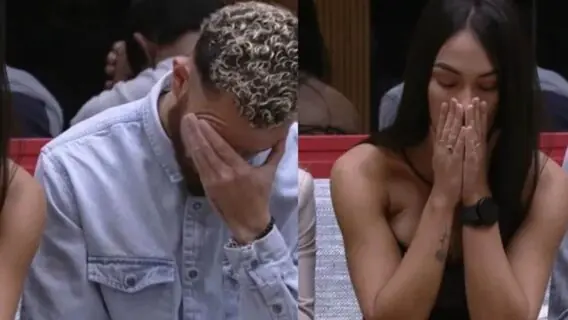 VÍDEO: veja a reação de Fred com a eliminação de Larissa no BBB 23
