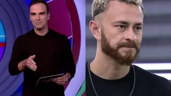 Discurso de Tadeu Schmidt na eliminação de Fred no BBB 23
