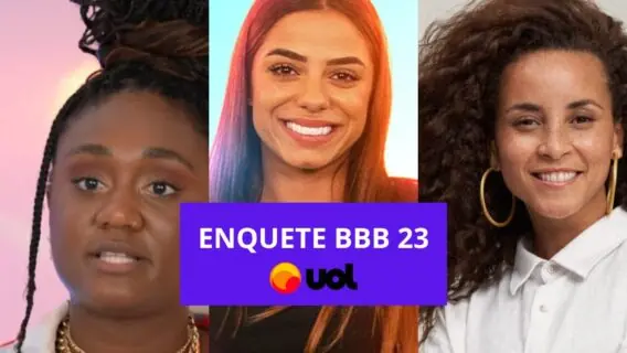 BBB 23: enquete UOL parcial já mostra quem volta do 8º paredão