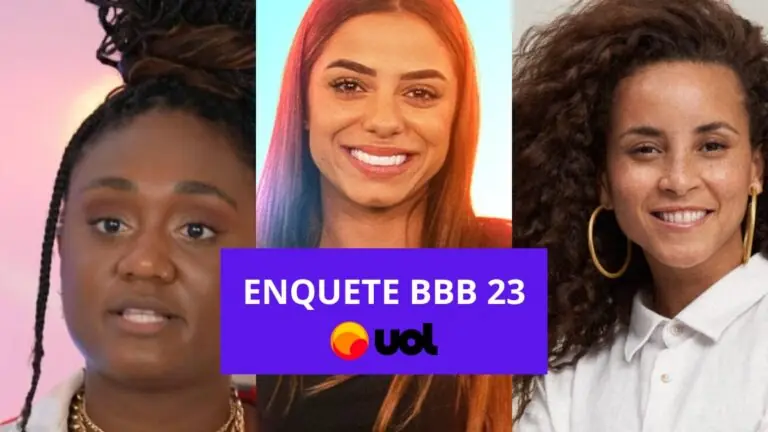 BBB 23: enquete UOL parcial já mostra quem volta do 8º paredão