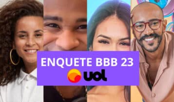 Enquete UOL parcial quem sai