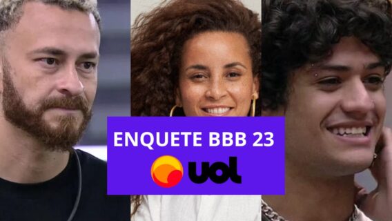 BBB 23: enquete UOL parcial já mostra quem volta do 10º paredão hoje