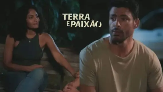 Em Terra e Paixão, Aline e Caio viverão triângulo amoroso