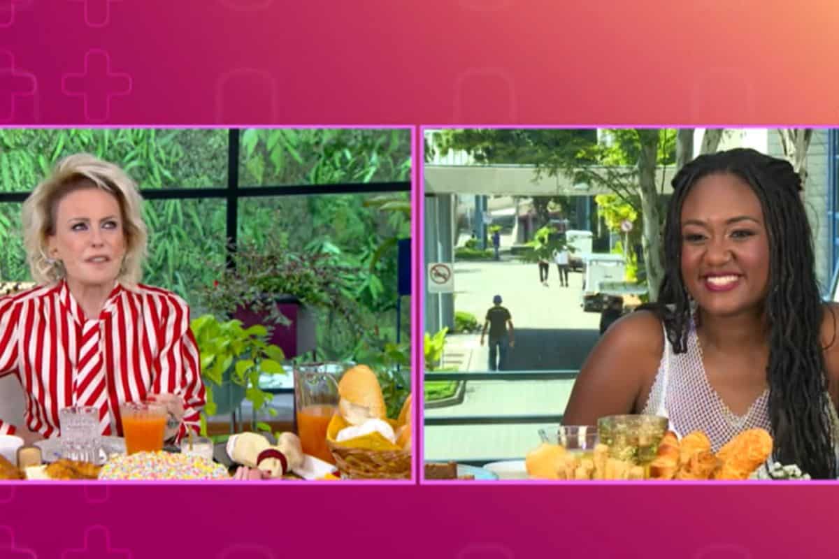 Em volta ao Mais Você, Ana Maria enaltece Sarah Aline em entrevista