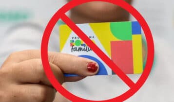 bloqueado no Bolsa Família