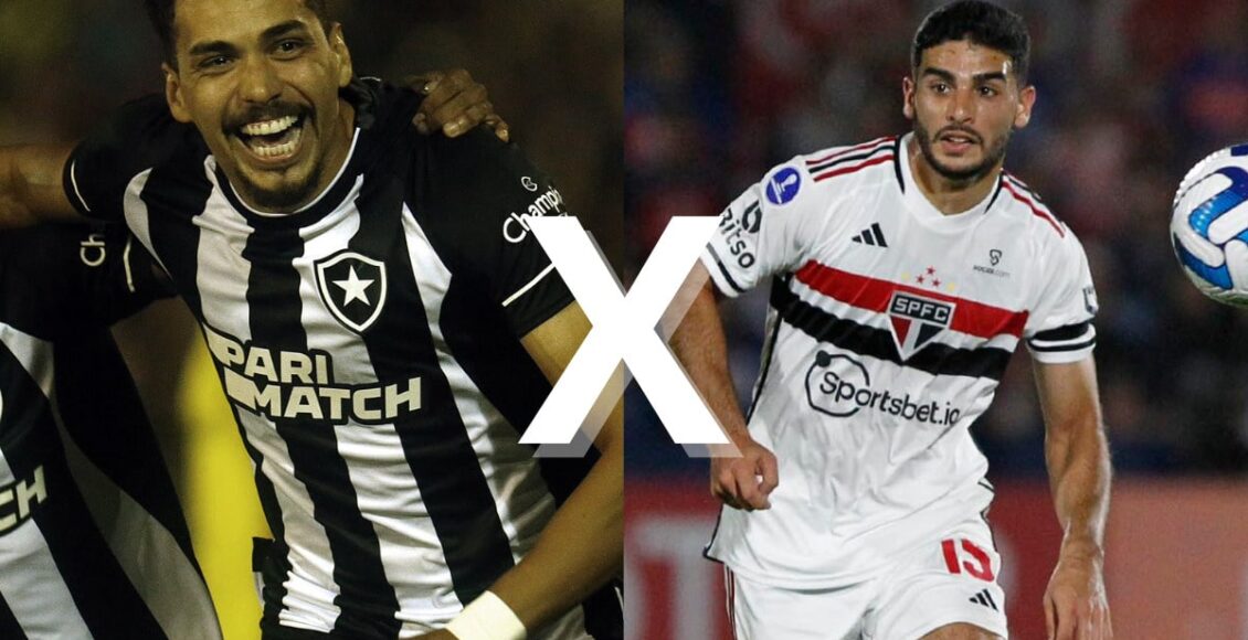 Onde vai passar Botafogo x São Paulo ao vivo hoje