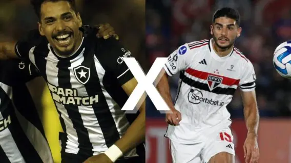 Onde vai passar Botafogo x São Paulo ao vivo hoje no Brasileirão – 15/04