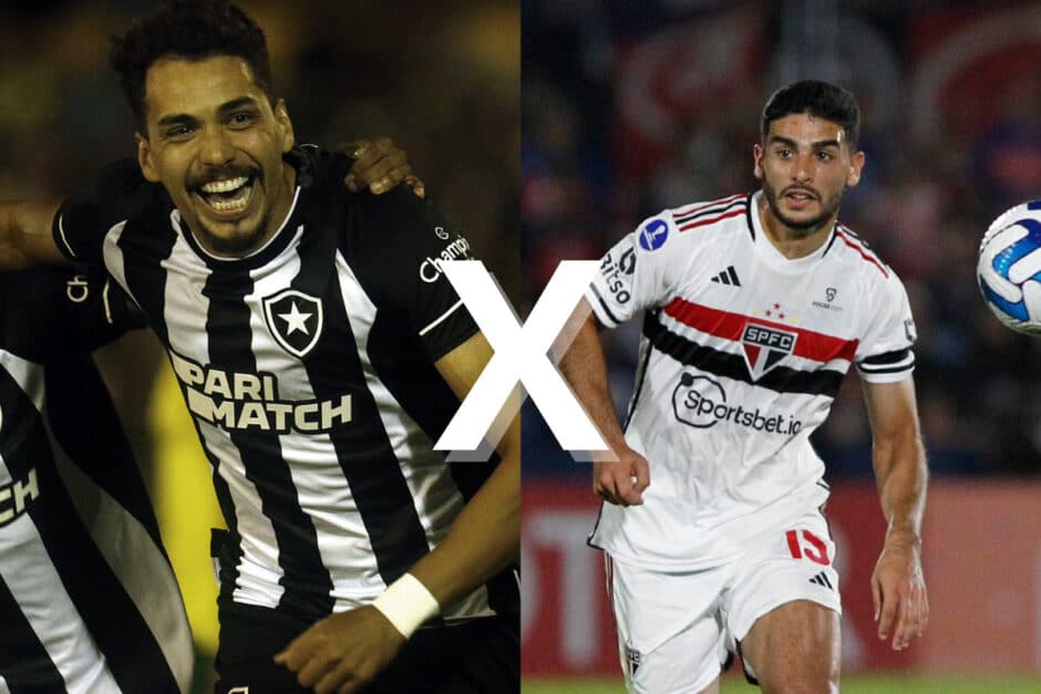 Onde vai passar Botafogo x São Paulo ao vivo hoje