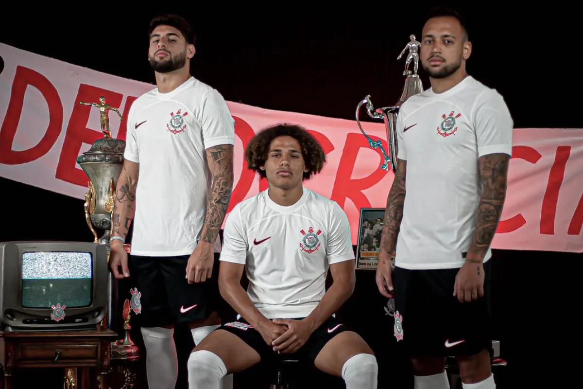 Nova camisa do Corinthians 2023