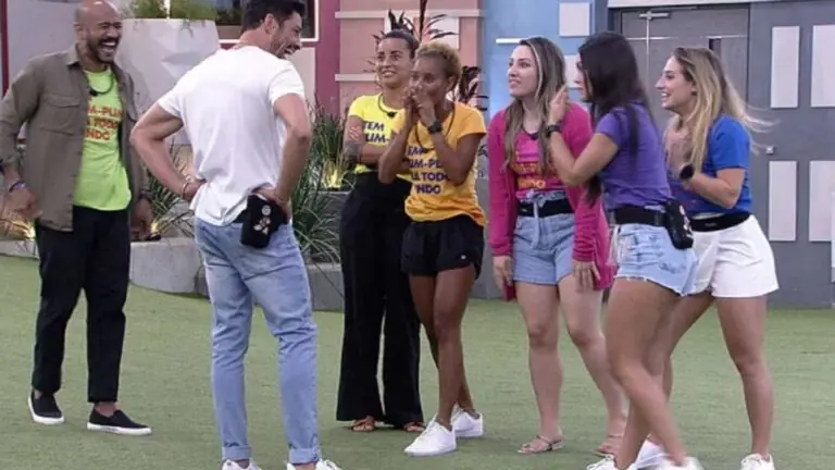 Cauã Reymond entra no BBB 23 e vota no confessionário