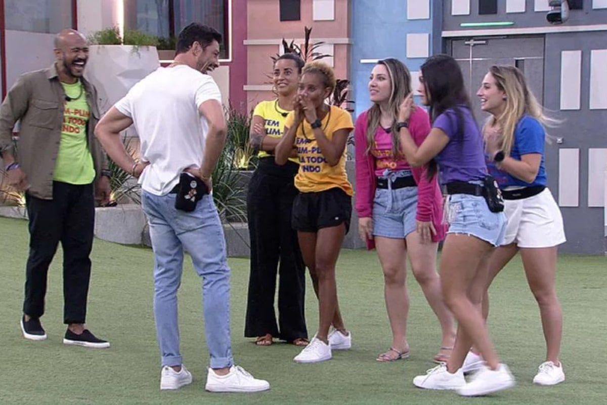 Cauã Reymond entra no BBB 23 e vota no confessionário