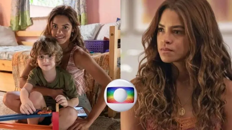 Como descobrem que Tonho é filho de Brisa em Travessia