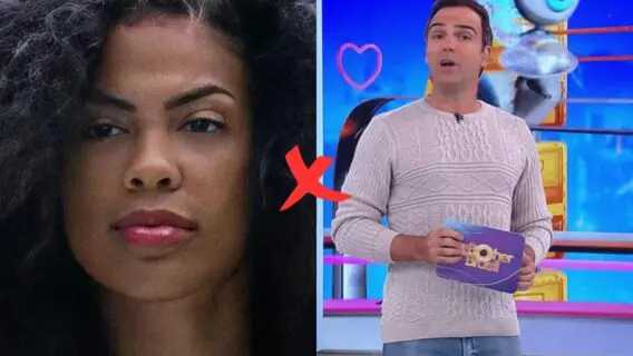 Discurso de Tadeu Schmidt na eliminação de Marvvila no 12º paredão BBB 23