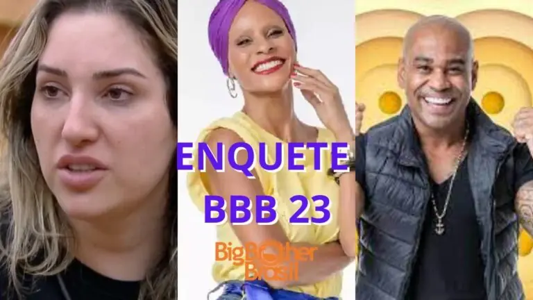 ENQUETE BBB 23: quem sai no 14º paredão; veja porcentagem