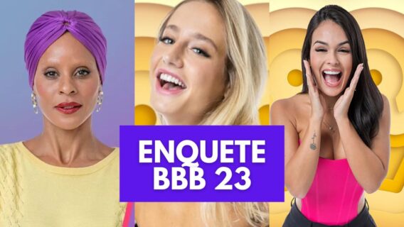 ENQUETE BBB 23: votação quem sai entre Aline, Bruna e Larissa