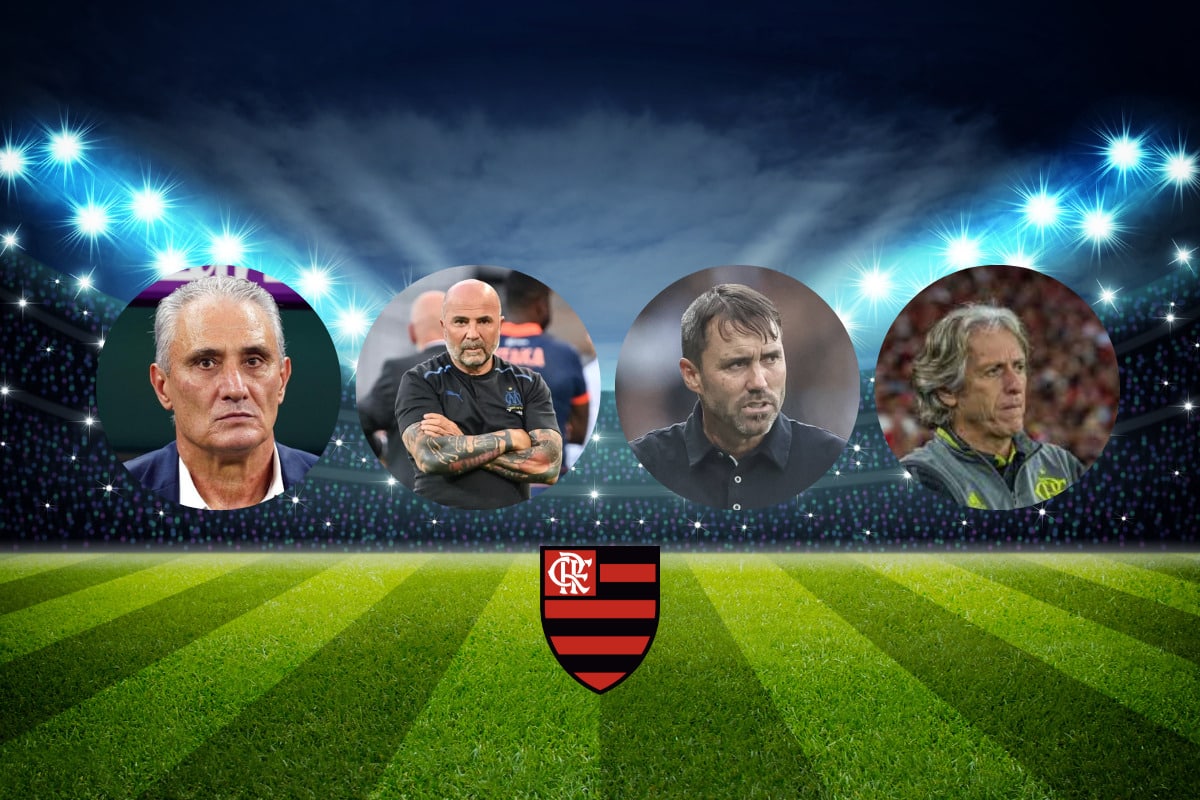 VOTE: quem vai ser o novo técnico do Flamengo?