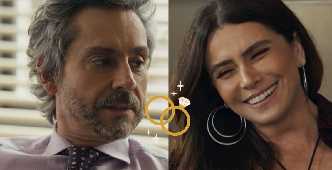 Helô e Stenio se casam no final de Travessia