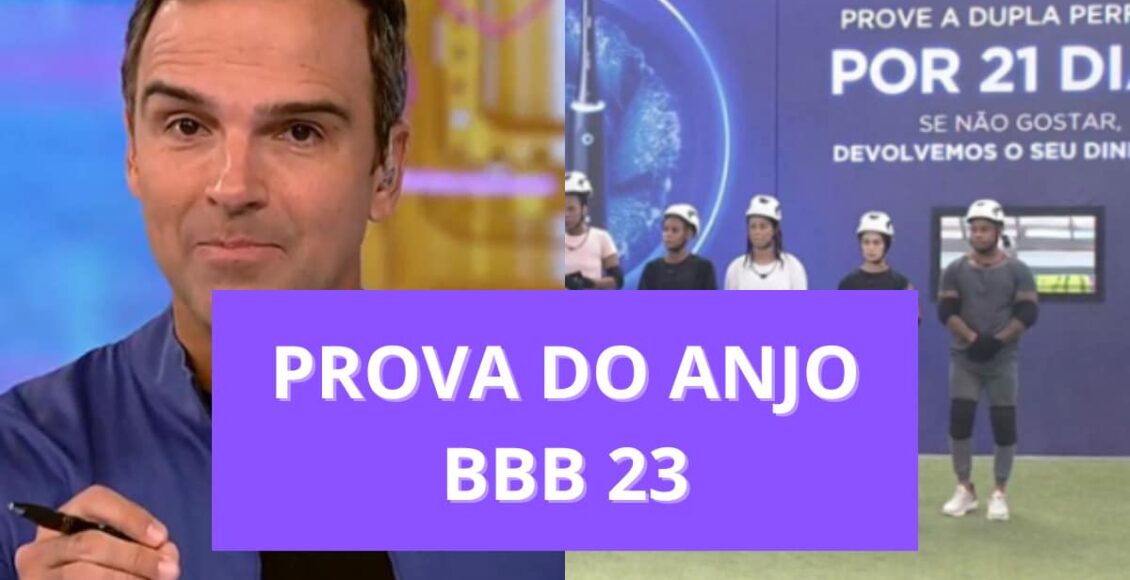 horário da prova do anjo hoje