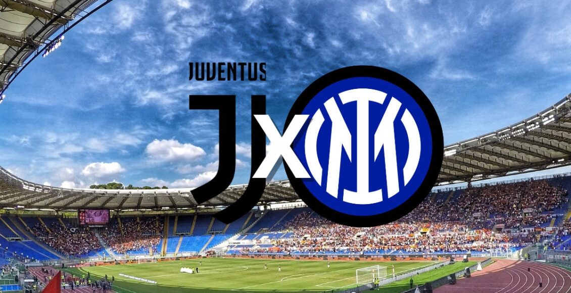 onde vai passar jogo da Juventus x Inter de Milão hoje