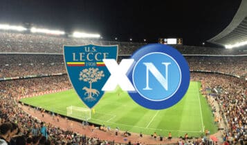 onde assistir Lecce x Napoli hoje ao vivo
