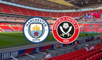 onde vai passar Manchester City x Sheffield United hoje