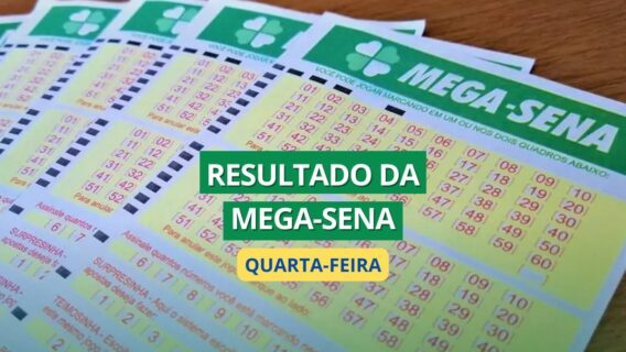 Resultado da Mega-Sena 2582 ao vivo: números sorteados hoje (12/04)