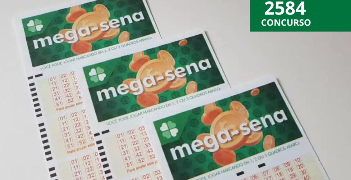 Resultado da Mega-Sena concurso 2584