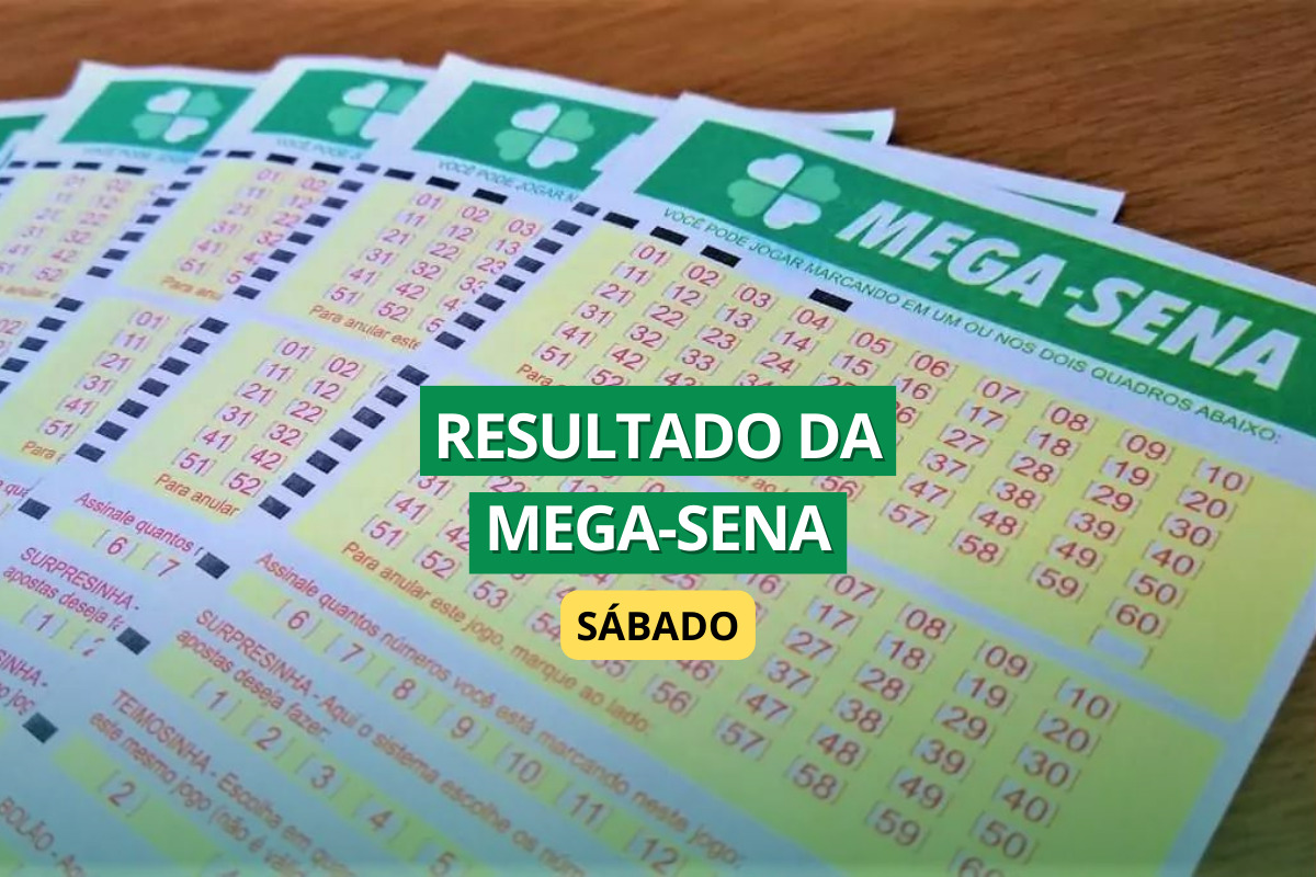 Resultado da Mega-Sena de sábado, loterias