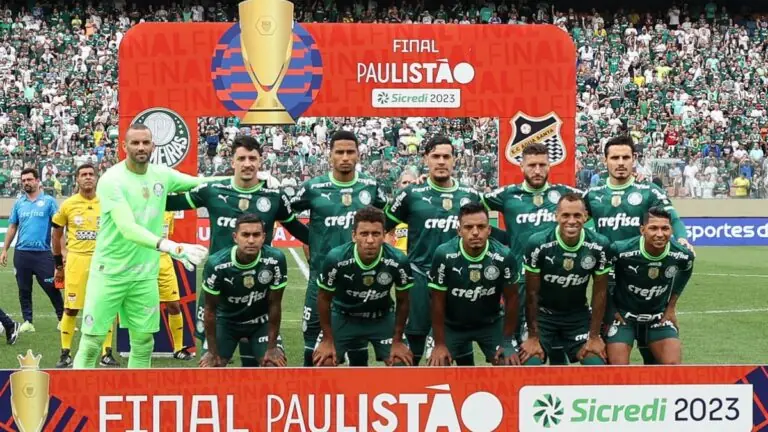 Com goleada, Palmeiras é campeão do Paulistão 2023