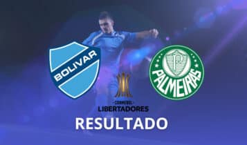 Palmeiras e Bolivar na libertadores 2023