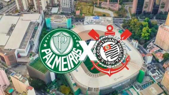 Onde vai passar Palmeiras x Corinthians e horário do Dérbi – 29/04