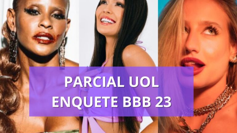 Parcial da enquete BBB 23 revela quem sai entre Lari, Bruna e Aline hoje