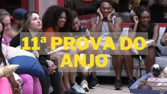 Larissa e Amanda ganham prova do anjo hoje no BBB 23