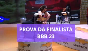Quem ainda está na prova da finalista