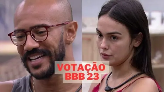 Quem está na frente para sair do BBB 23 entre Ricardo e Larissa AGORA
