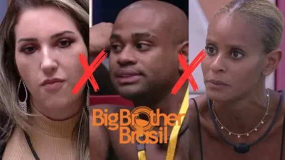 Última parcial de quem sai do BBB 23 entre Amanda, Aline e Cezar