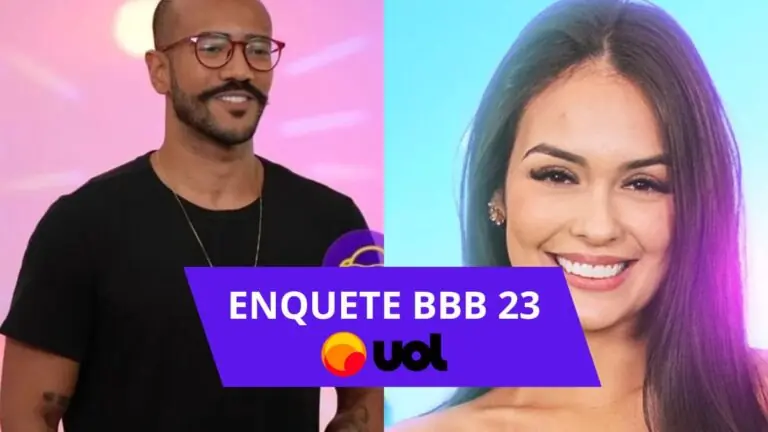 BBB 23: enquete UOL parcial mostra quem sai no 17º paredão hoje