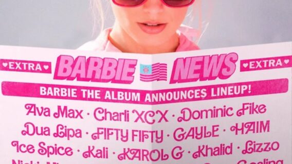 Trilha sonora de Barbie tem Dua Lipa e até Ryan Gosling