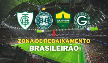 Times na zona de rebaixamento