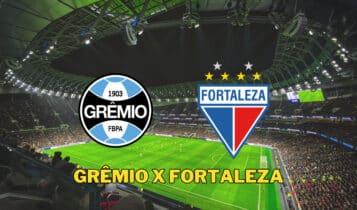 Jogo do Grêmio x Fortaleza onde assistir