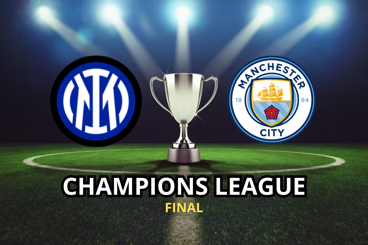 Finalistas da Champions, City e Inter valem € 5 bilhões