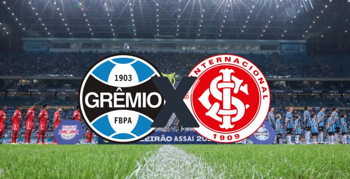 onde vai passar Grenal hoje