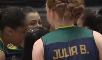 Jogo Brasil e Holanda vôlei feminino