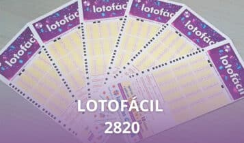 Resultado da Lotofácil 2820