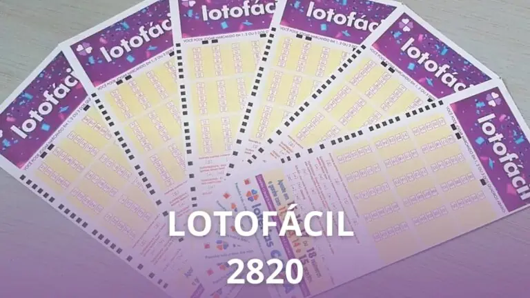 SAIU: Resultado da Lotofácil 2820 de hoje, 24 de maio