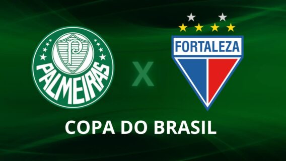 Onde vai passar Palmeiras e Fortaleza na Copa do Brasil hoje (17/5)